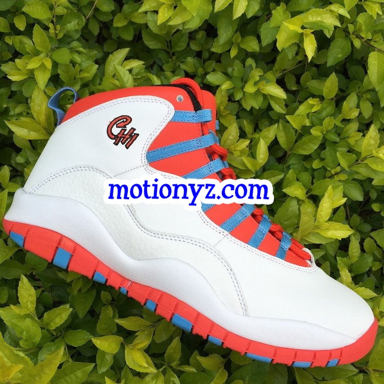 Air Jordan 10 Retro Chicago City Pack